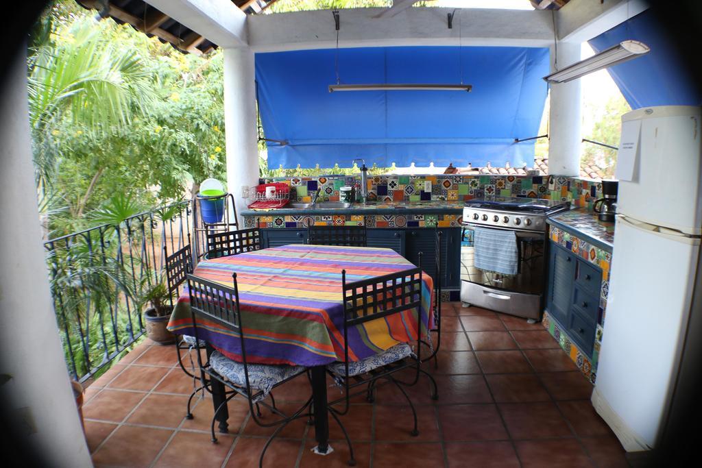 Casa Azul Guesthouse プエルト・エスコンディード エクステリア 写真